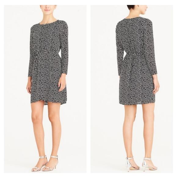 J. Crew Mercantile Tulip hem heart printed dress 14 - Picture 1 of 7